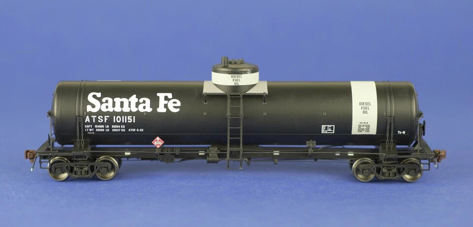 American Limited 1837 ALM - GATC Welded Tank Car ATSF - Santa Fe - Diesel Fuel #101151 HO Scale