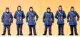 Image for 590-12102 1900s Firemen 6/