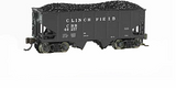 Bachmann 19554 2 Bay Hopper Clinchfield #44257 N Scale