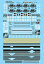 Image for 460-87200 DRGW Cabooses 1940-1960