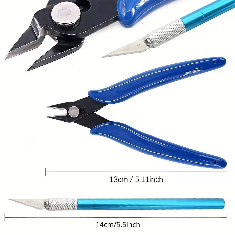 26pcs Model Basic Tools Craft Model Car Hobby Building Repairing Assembly Tool Beginner ALL Scale