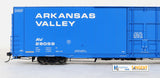 HomeShops HFB-001-002 AV - Arkansas Valley #29059 86' Double Plug Door Boxcar HO Scale