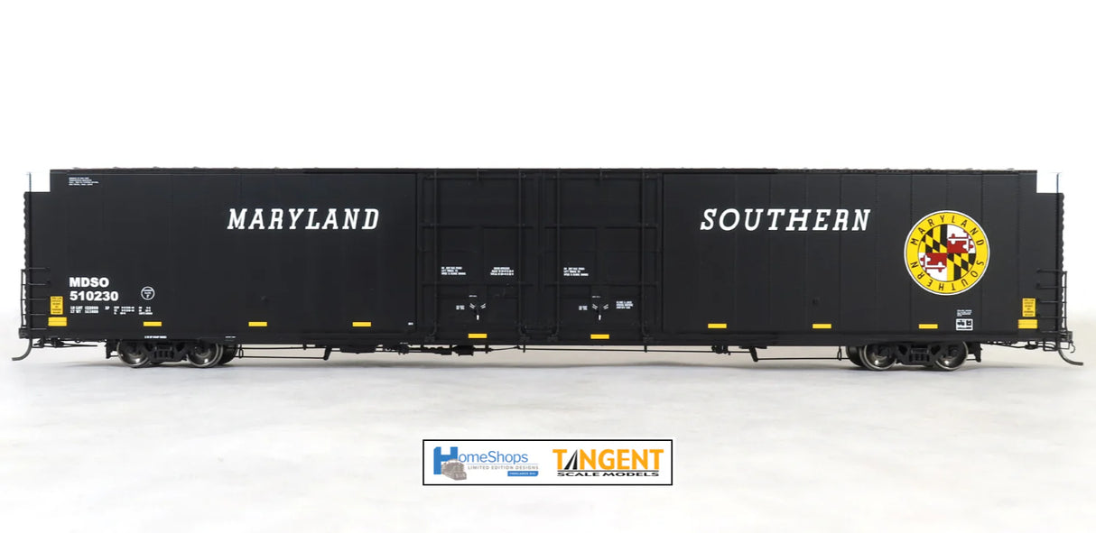 HomeShops HFB-005-001 MDSO - Maryland Southern #510230 Greenville 86' Double Plug Door Boxcar HO Scale