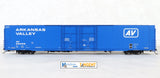 HomeShops HFB-001-002 AV - Arkansas Valley #29059 86' Double Plug Door Boxcar HO Scale