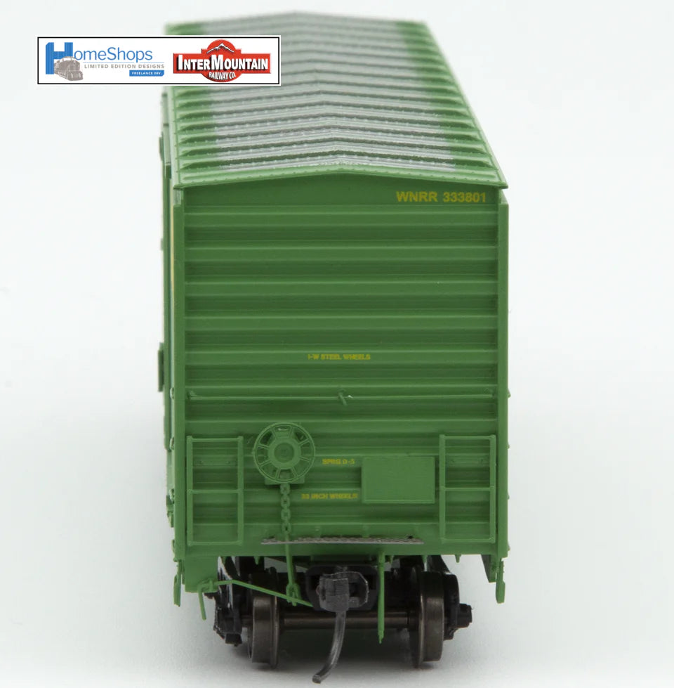 HomeShops HFB-018-001 WNRR Washington Northern #333801 - InterMountain PS-5277 50' Box Car HO Scale