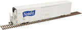 Atlas 20005340 TrinityRail(R) 64' Modern Reefer - TPIX Naked Juice #3132 (white, blue, yellow conspicuity stripes) HO Scale