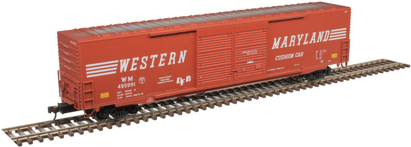 Atlas 20005689 60' ACF Auto Parts DD Boxcar - WM - Western Maryland #495991 HO Scale