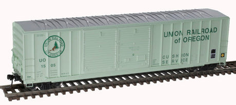 Atlas 20005878 FMC 5077 50' DD Boxcar UO - Union Railway of Oregon #1512 (green) HO Scale