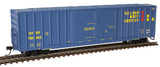 Atlas 20006295 FMC 5503 52' Double-Door Boxcar Golden West Service #780013 (blue, yellow, red) HO Scale