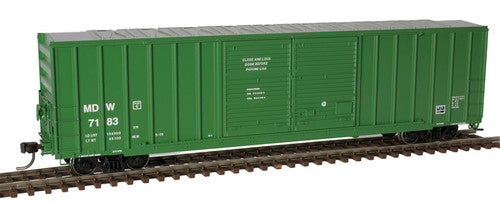 Atlas 20006298 FMC 5503 52' Double-Door Boxcar Minnesota, Dakota & Western #7181 (green, white) HO Scale