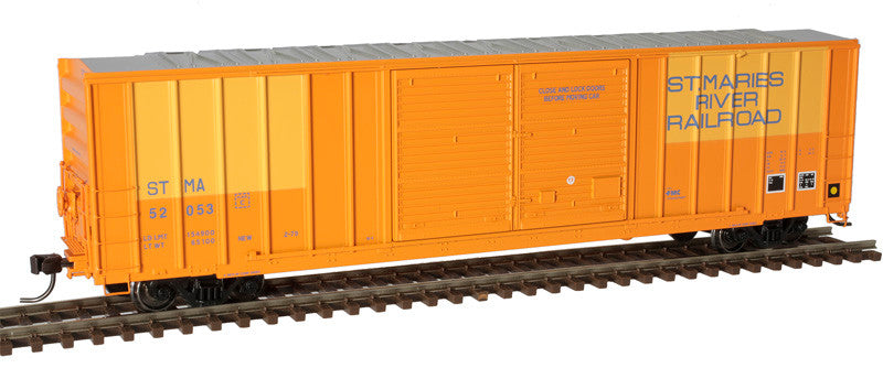 Atlas 20006307 FMC 5503 52' Double-Door Boxcar St. Maries River Railroad #52032 (orange) HO Scale