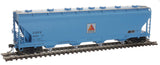 Atlas 20006404 5250 Covered Hopper CSPX - Citgo #5297 (blue, orange) HO Scale