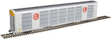 Atlas {20006441} Gunderson Multi-Max Auto Rack KCS - Kansas City Southern (White) #697147 HO Scale