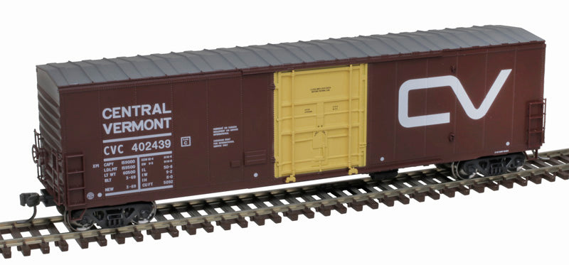 Atlas 20006527 NSC Newsprint Box Car CV Central Vermont #402483 HO Scale