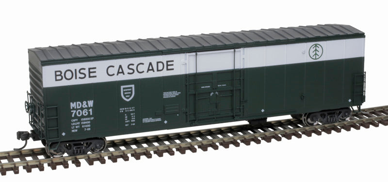 Atlas 20006532 NSC Newsprint Box Car MD&W Boise Cascade #7061 HO Scale