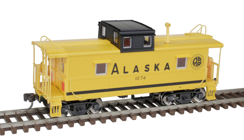 Atlas 20006752 Cupola Caboose ARR Alaska #1074 HO Scale