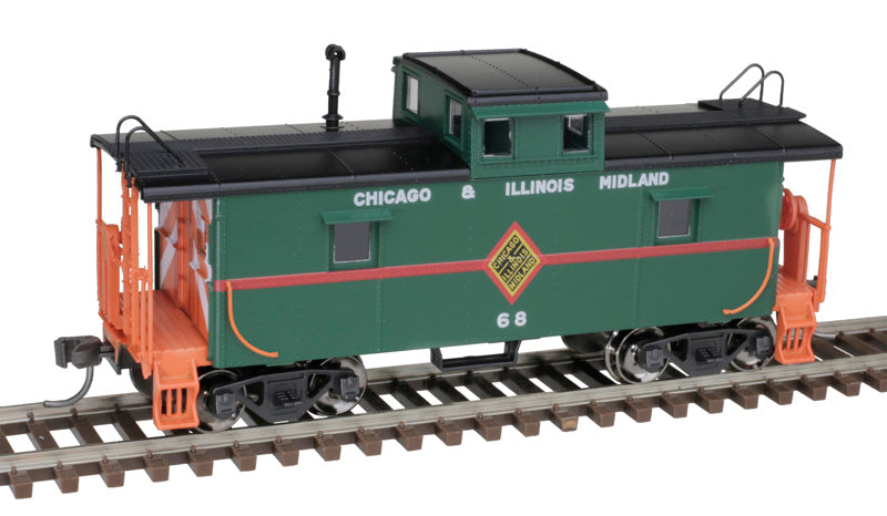 Atlas 20006756 Cupola Caboose C&IM Chicago & Illinois Midland #68 HO Scale