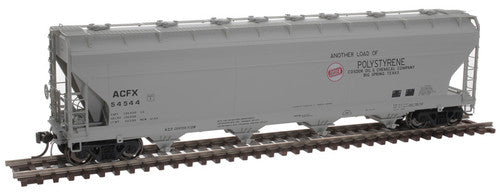 Atlas 20006905 5250 Covered Hopper ACFX - Cosden Chemical #54544 (gray, red) HO Scale