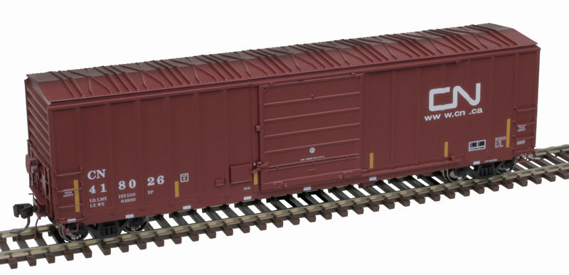 Atlas Master 20006987 Berwick 50' Boxcar - Canadian National #418026 (Boxcar Red, white) HO Scale