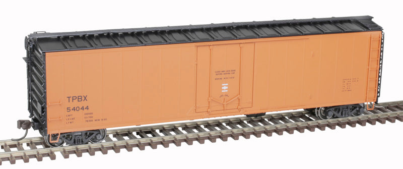 Atlas Master 20007027 50' Plug Door Boxcar - TPBX #54024 (orange, Boxcar Red) HO Scale