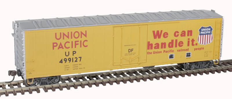 Atlas Master 20007031 50' Plug Door Boxcar - Union Pacific #499194 (yellow, silver) HO Scale