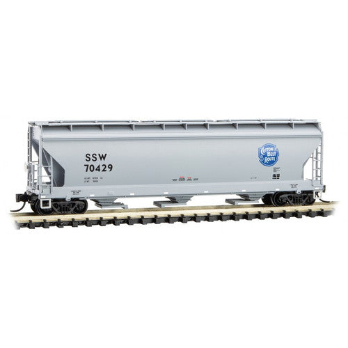Micro-Trains 094 00 621 3-Bay Covered Hopper - SSW - Cotton