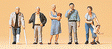 Image for 590-79157 Passers By #1 5/