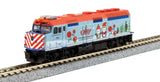 Estate Sale Used As Is Kato 106-2017 Metra Operation North Pole F40PH Locomotive & 5 Car Set DCC Ready N Scale