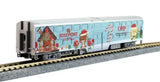 Estate Sale Used As Is Kato 106-2017 Metra Operation North Pole F40PH Locomotive & 5 Car Set DCC Ready N Scale