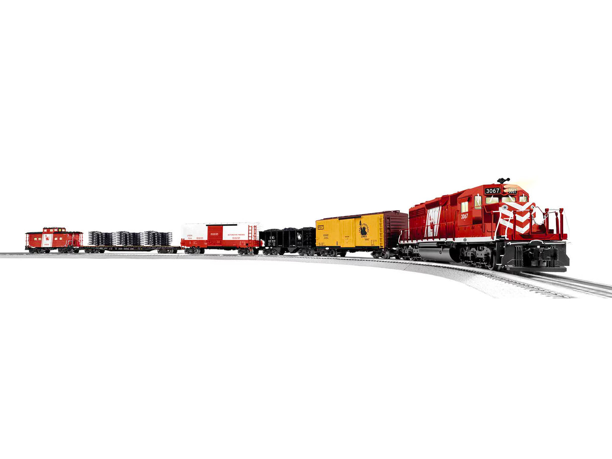 Lionel 2022110 SD40 CNJ Central New Jersey Red Baron Set Legacy Sound O Scale