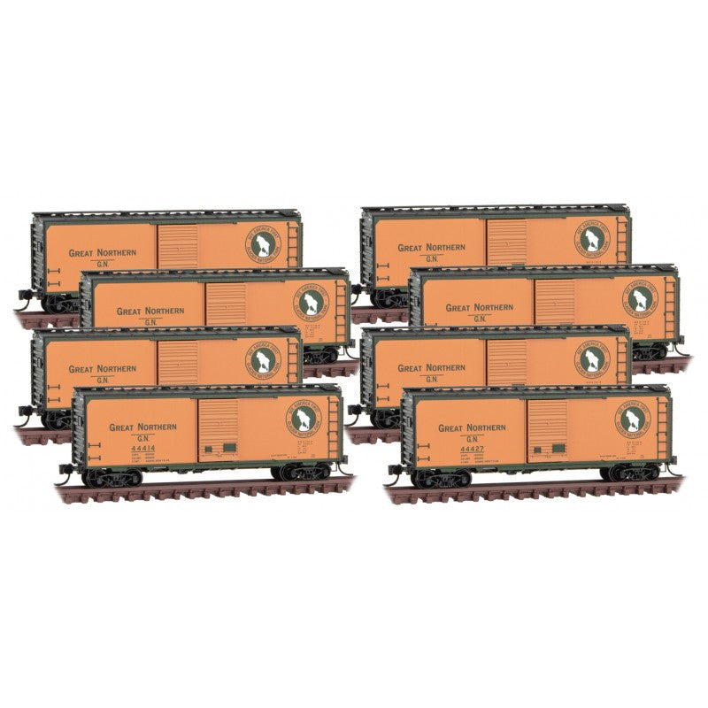 MICRO TRAINS 993 00 820 8 Box Car Runner Pack - GN Great Northern N Scale