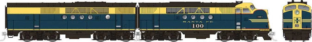 Image for 606-53005 EMD FT A+B DC AT&SF 100L+