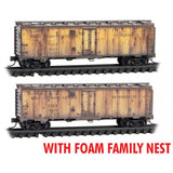 Micro-Trains 993 05 014 FGEX - Fruit Growers Express weathered 2-pk - Rel. 7/22 N Scale