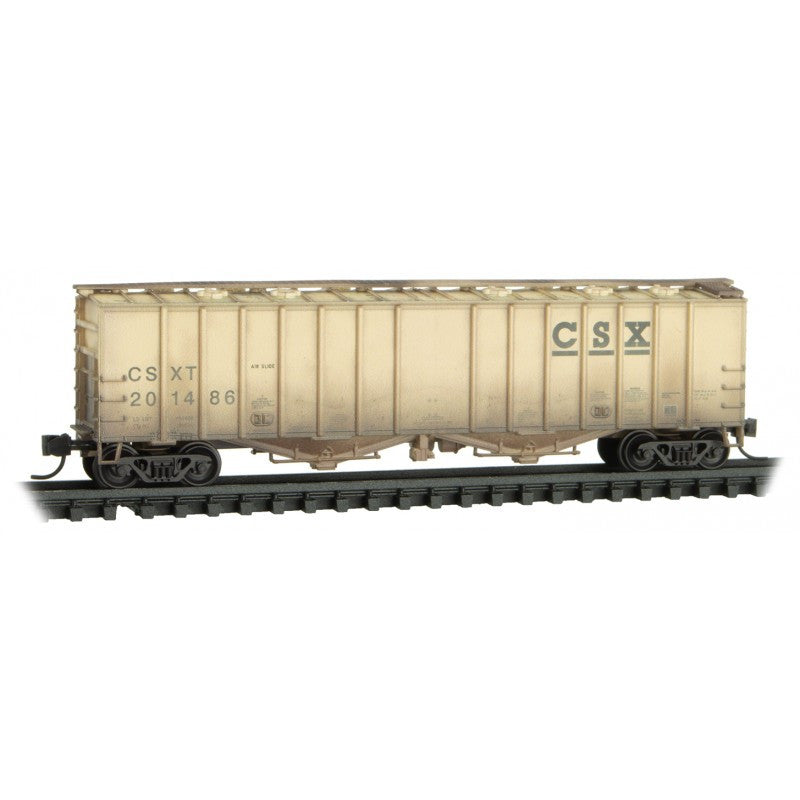 MICRO TRAINS 09844033 50’ Airslide Covered Hopper CSX Rd# 201486 N Scale