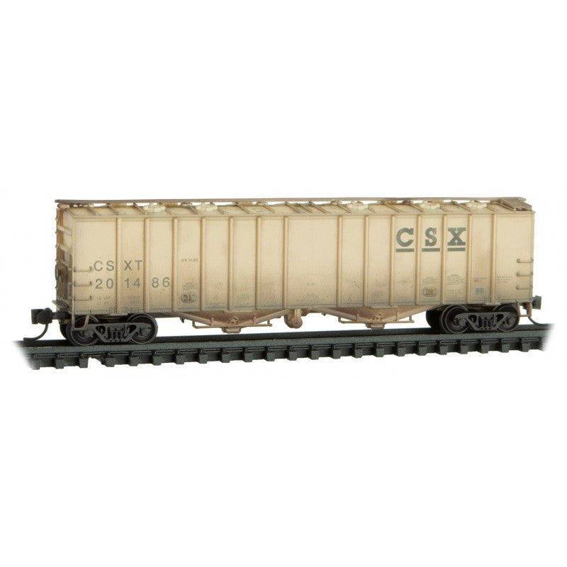 MICRO TRAINS 09844033 50’ Airslide Covered Hopper CSX Rd# 201486 N Scale