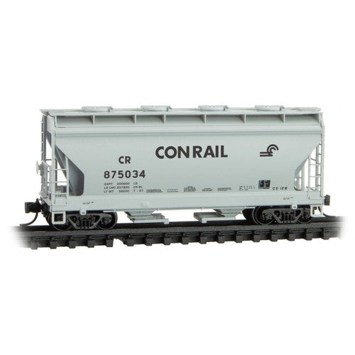 MICRO TRAINS 09200512 2 Bay Hopper CR - Conrail Rd# 875034 N Scale