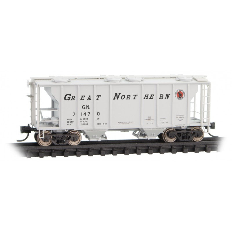 MICRO TRAINS 09500011 PS-2 Hopper GN - Great Northern Rd# 71470 N Scale