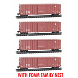 Micro Trains 993 00 193 BNSF 4-pk- RP#193 N Scale