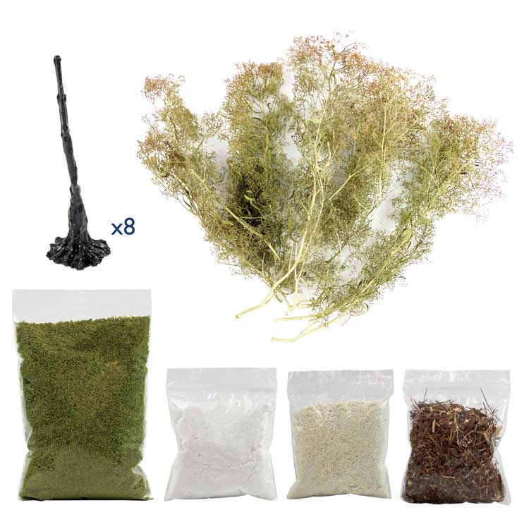 Image for 552-WSLF063 Tree Making Kit Winter