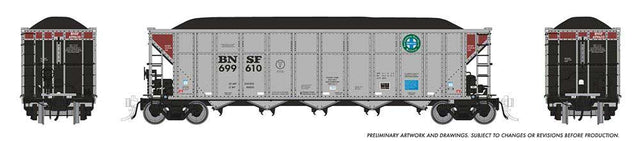 Image for 606-169045 Coal Hopp BNSF 699610