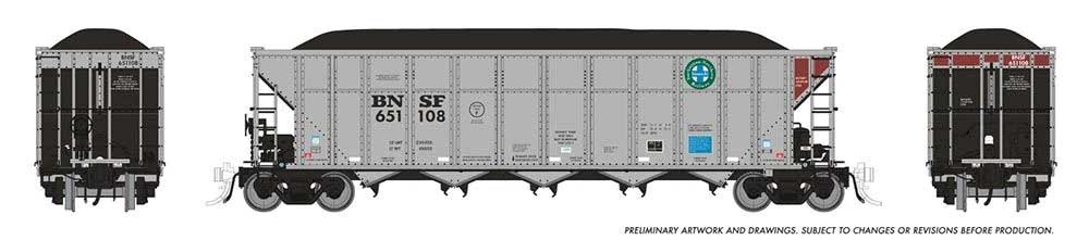 Image for 606-169042 Coal Hopp BNSF 6/ #1