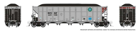 Image for 606-169042 Coal Hopp BNSF 6/ #1