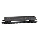 Micro-Trains 983 05 036 50' Steel Gondola 4-Pack (Jewel Cases) - Ready to Run - Denver & Rio Grande Western #56389, 56393, 55101, 55437 (Weathered) N Scale