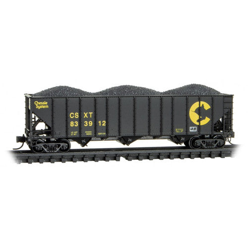 Micro-Trains 10800441 3 Bay Hopper CSX/ex. Chessie #833912 N Scale
