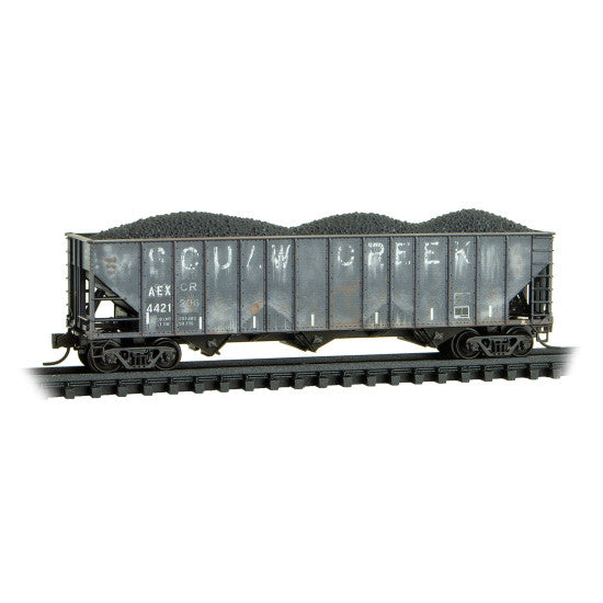 MICRO TRAINS 993 05 034 AEX Squaw Creek weathered 2-Pack N Scale