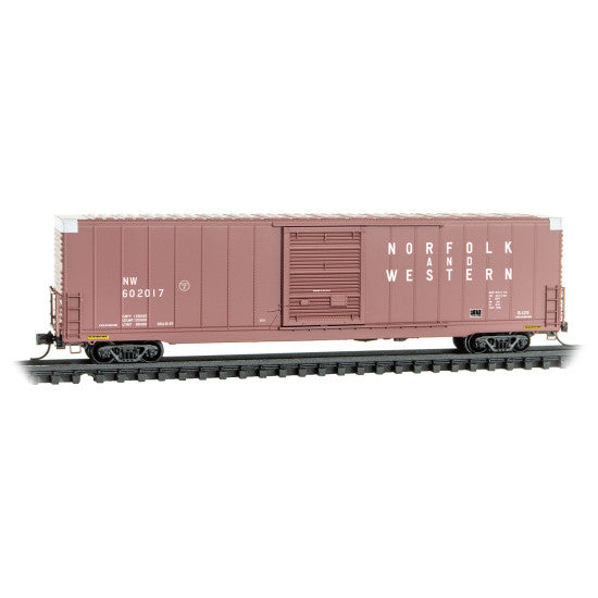 MICRO TRAINS 104 00 130 60’ boxcar N&W Norfolk & Western #602017 N Scale