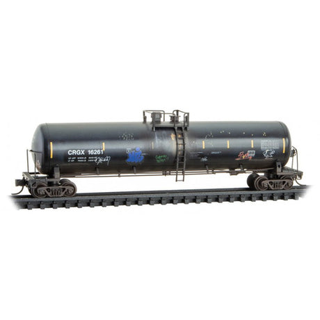 Micro-Trains 110 45 612 56' Tank Car CRGX Cargill #16261 Weathered N Scale