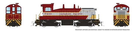 Image for 606-27074 EMD SW9 DC CP 7400