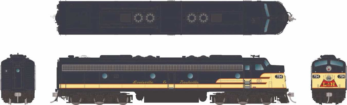 Image for 606-28083 EMD E8A DC L&N 796