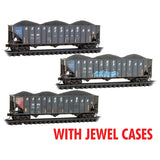 Micro-Trains 983 05 072 RBMN Weathered 3-Pack N Scale
